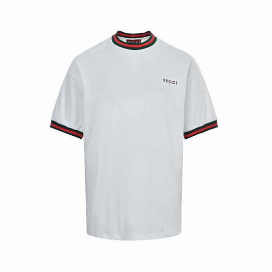 Web Trim Embroidered Logo T-Shirt
